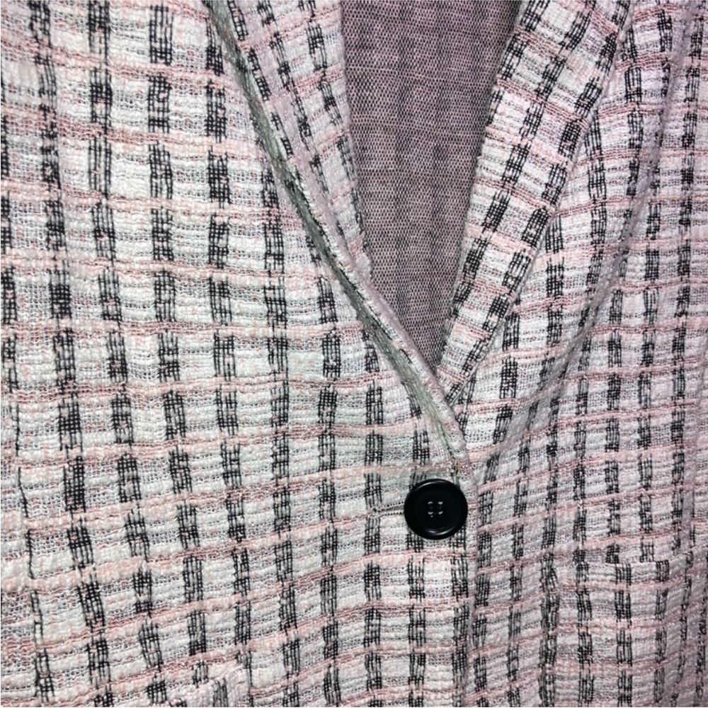 Max Studio Black, Pink and White Blazer - Picture 8 of 8